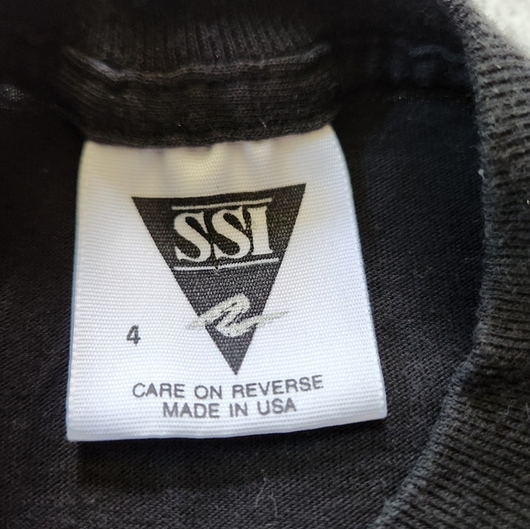 Vintage 90s Single Stitch Bart Simpson Cool Your Jets Graphic Tshirt Kids Sz 4 - Picture 3 of 5